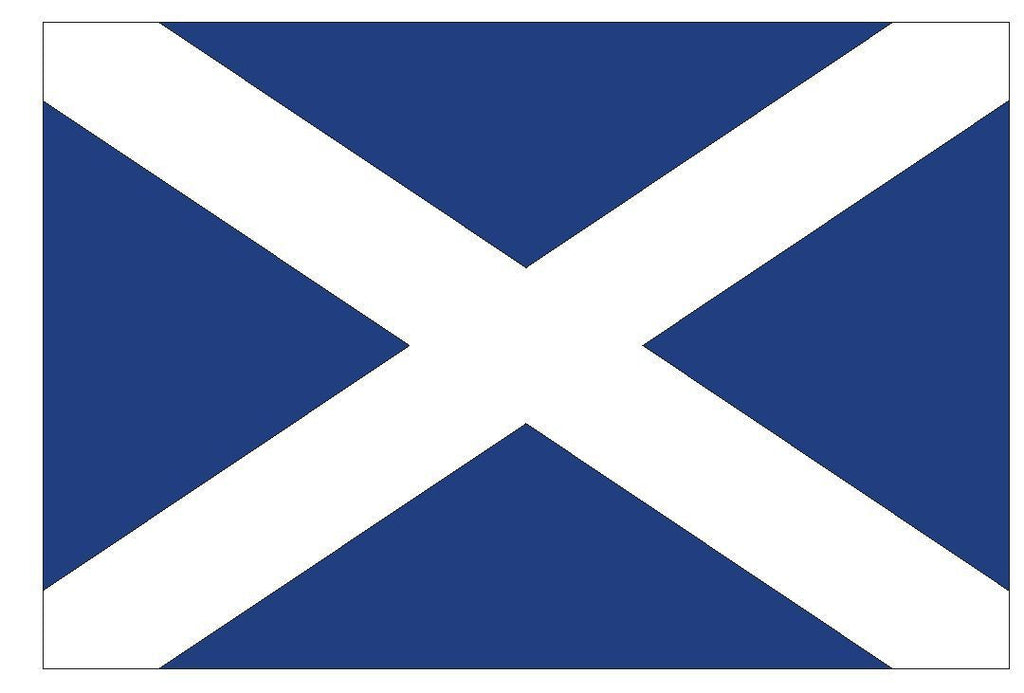 SCOTLAND Vinyl International Flag DECAL Sticker MADE IN THE USA F448 - Winter Park Products