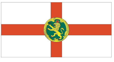 ALDERNEY Flag Vinyl International Flag DECAL Sticker MADE IN USA F18 - Winter Park Products