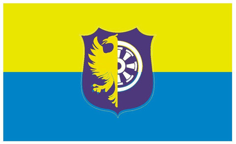 KRAPKOWICE Vinyl International Flag DECAL Sticker MADE IN THE USA F263 - Winter Park Products
