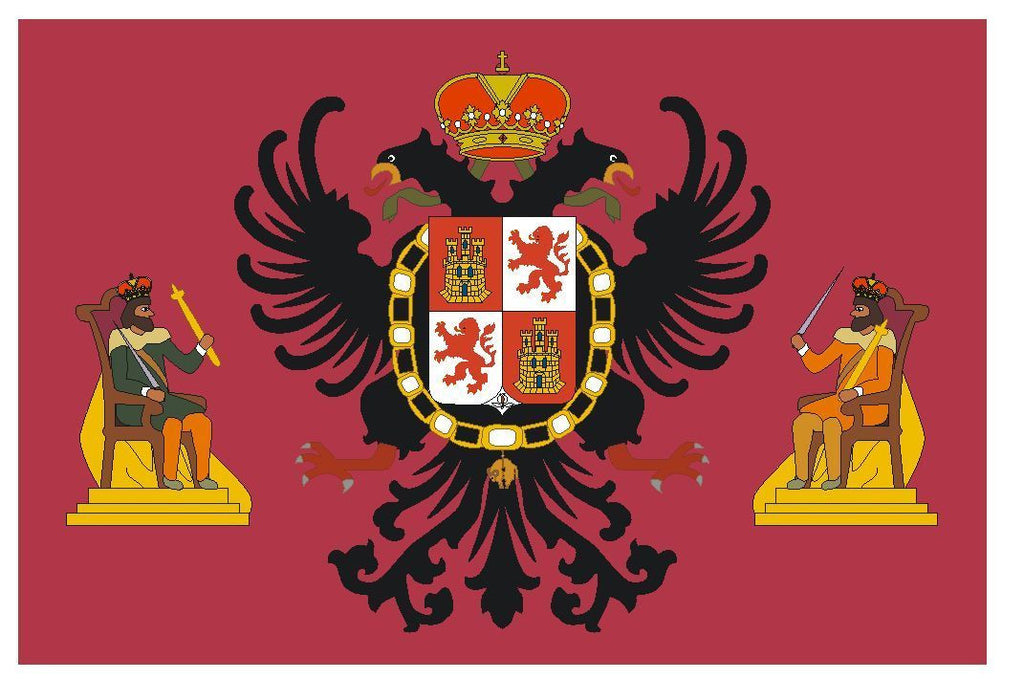 TOLEDO Spain Vinyl International Flag DECAL Sticker MADE IN THE USA F509 - Winter Park Products