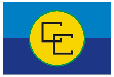 CARICOM Flag Vinyl International Flag DECAL Sticker MADE IN USA F86 - Winter Park Products