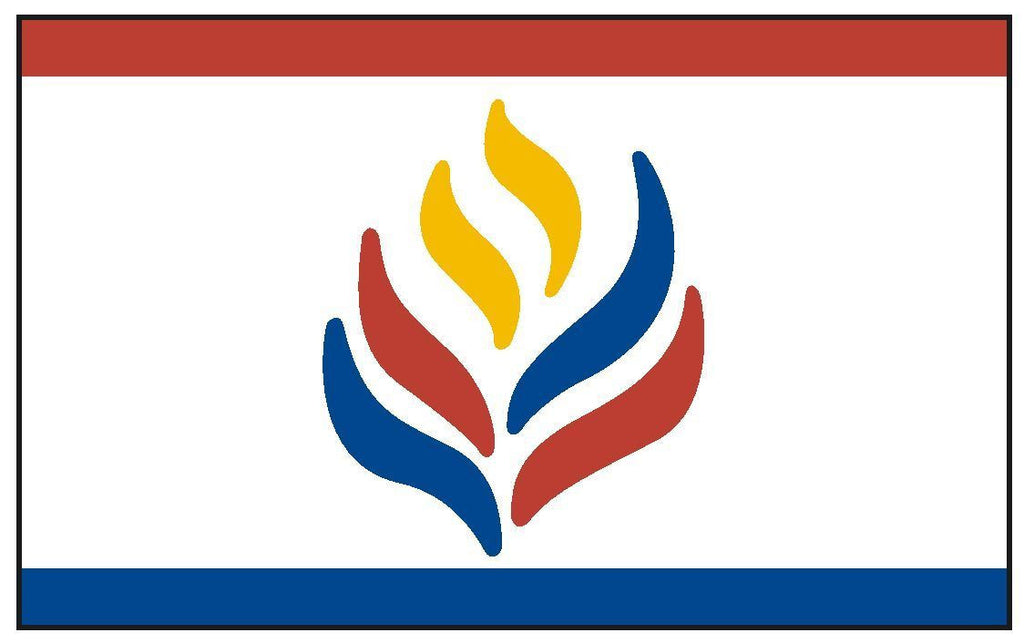 LEARNING AND LIBERTY Vinyl International Flag DECAL Sticker MADE IN THE USA F273 - Winter Park Products