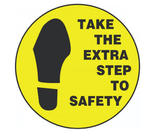 Step To Safety Hard Hat Decal Hardhat Sticker Helmet Label H165 - Winter Park Products