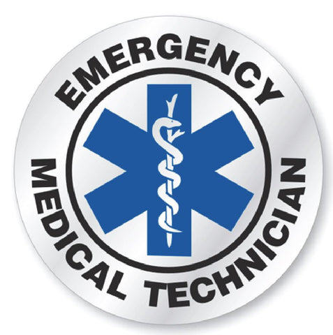 EMT Emergency Medical Technician Hard Hat Decal Hardhat Sticker Helmet H123 - Winter Park Products