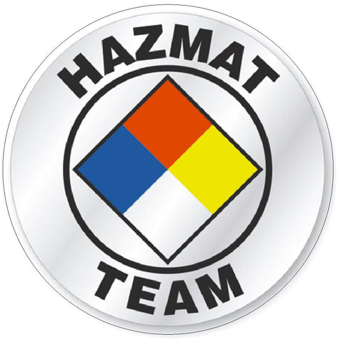 Hazmat Team Hard Hat Decal Hardhat Sticker Helmet Safety Label H92 - Winter Park Products