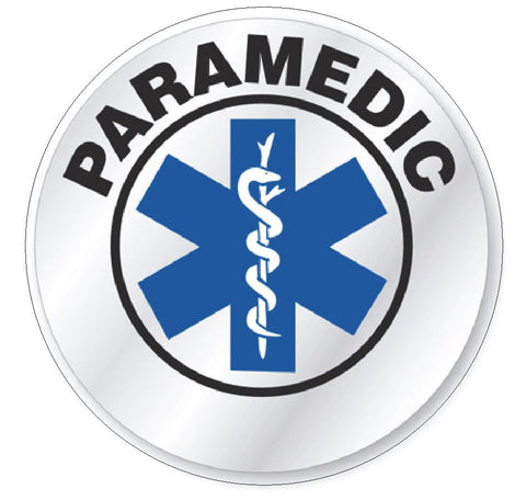 Paramedic Hard Hat Decal Hardhat Sticker Helmet Safety H75 - Winter Park Products