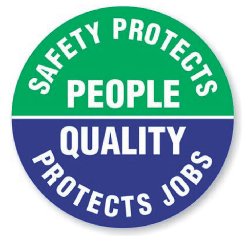 Safety Protects People Hard Hat Decal Hardhat Sticker Helmet Label H162 - Winter Park Products