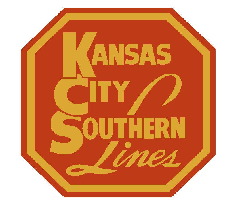 Kansas City Southern Line Railway Railroad Sticker R501 - Winter Park Products