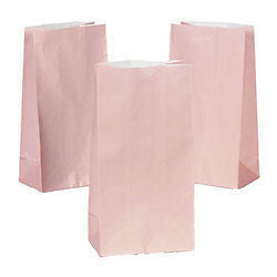 Pink Paper Bags AS LOW AS 26¢ ea - Winter Park Products