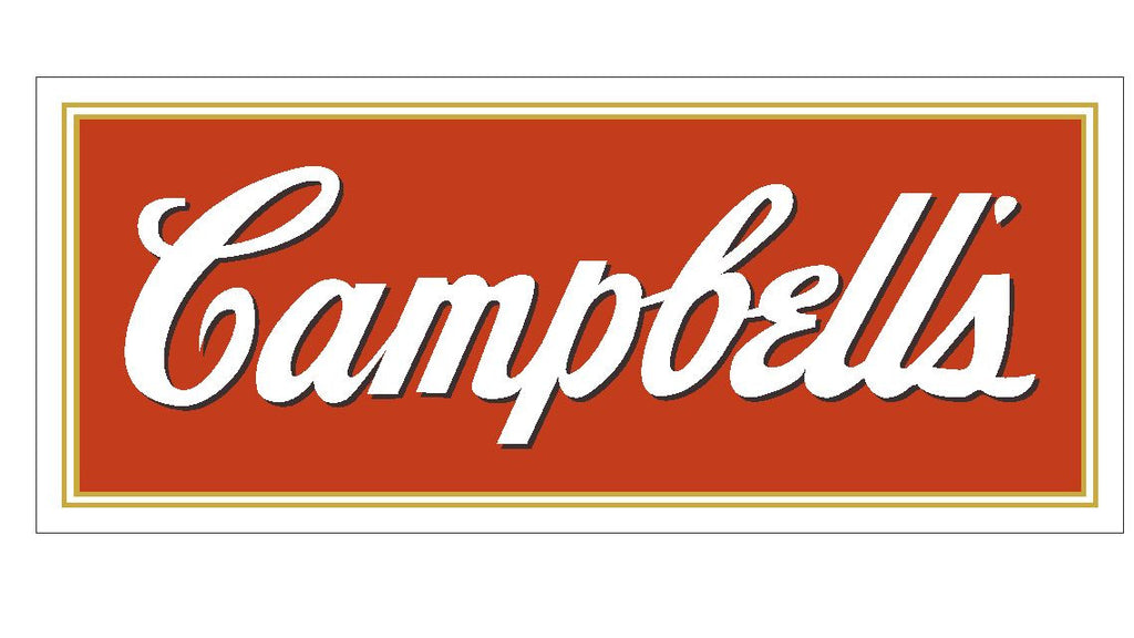 Campbells Soup Vinyl Sticker R498 - Winter Park Products