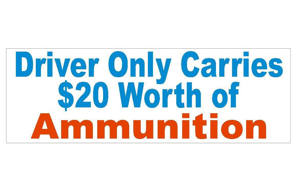Anti Obama Anti Gun Control Political Bumper Sticker D289 - Winter Park Products