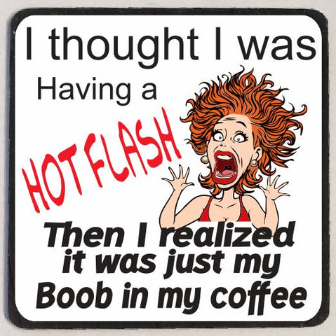 M108 Hot Flash Funny Magnet