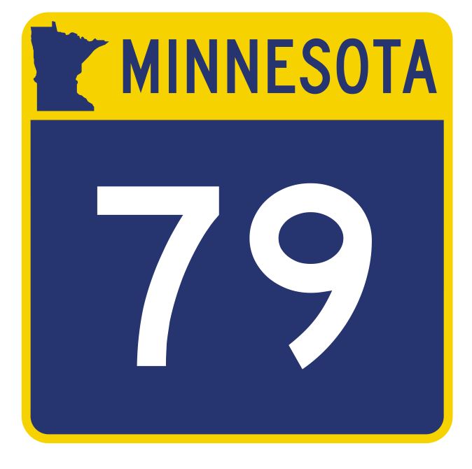 Minnesota State Highway 79 Sticker Decal R4924 Highway Route Sign