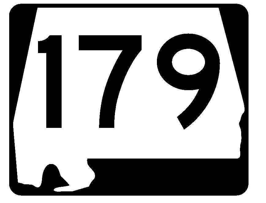 Alabama State Route 179 Sticker R4578 Highway Sign Road Sign Decal