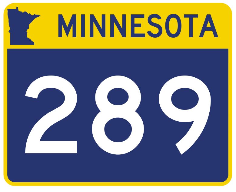Minnesota State Highway 289 Sticker Decal R5023 Highway Route sign