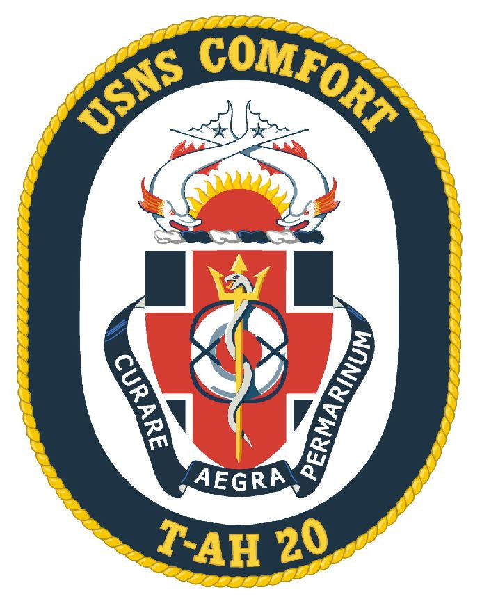 USNS Comfort Sticker Military Armed Forces Navy Decal M259 - Winter Park Products