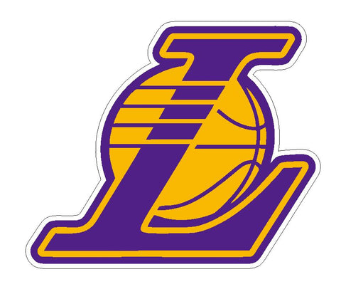 LA Lakers Los Angeles Lakers Sticker S94 Basketball