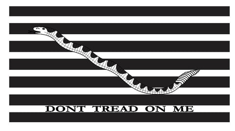 Dont Tread On Me Flag Sticker F714