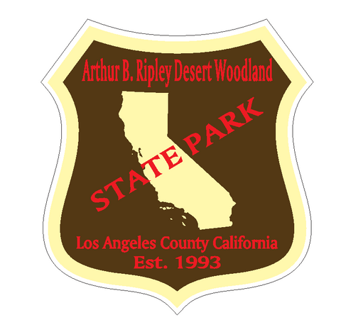Arthur B. Ripley Desert Woodland State Park Sticker R6636 California
