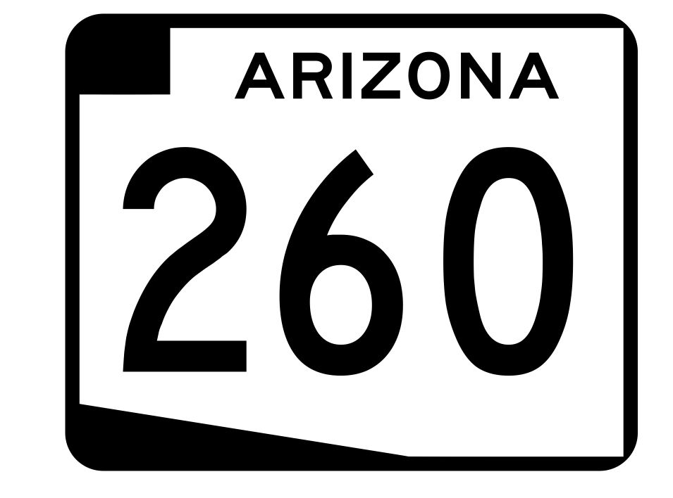 Arizona State Route 260 Sticker R2750 Highway Sign Road Sign