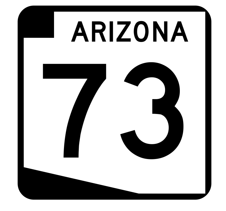 Arizona State Route 73 Sticker R2712 Highway Sign Road Sign