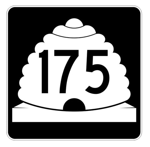 Utah State Highway 175 Sticker Decal R5493 Highway Route Sign