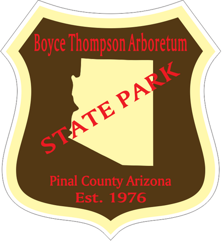 Boyce Thompson Arboretum Arizona State Park Sticker R6956