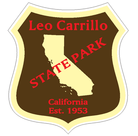 Leo Carrillo State Park Sticker R6669 California