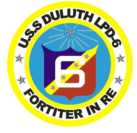 USS Duluth Sticker Military Decal M328 - Winter Park Products