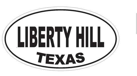 Lake Worth Texas Oval Bumper Sticker or Helmet Sticker D3601 Euro Oval - Winter Park Products