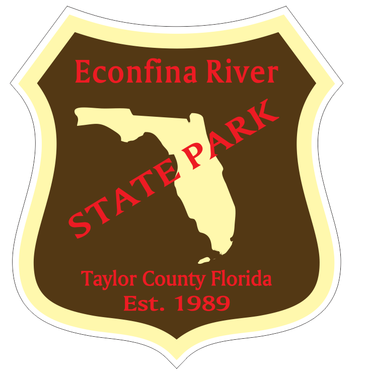 Econfina River Florida State Park Sticker R6717