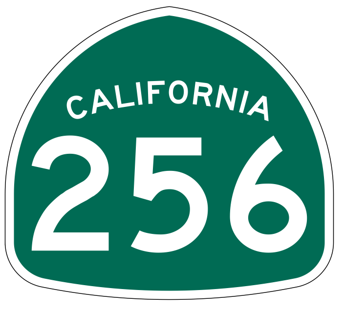 California State Route 256 Sticker Decal R1306 Highway Sign - Winter Park Products