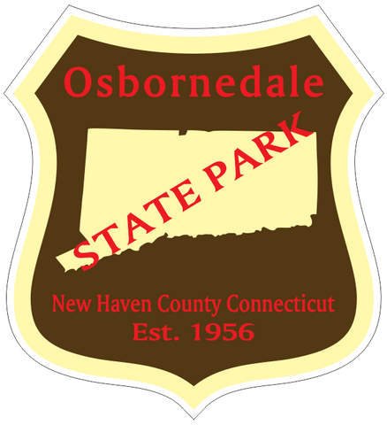 Osbornedale Connecticut State Park Sticker R6922