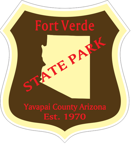 Fort Verde Arizona State park Sticker R6961