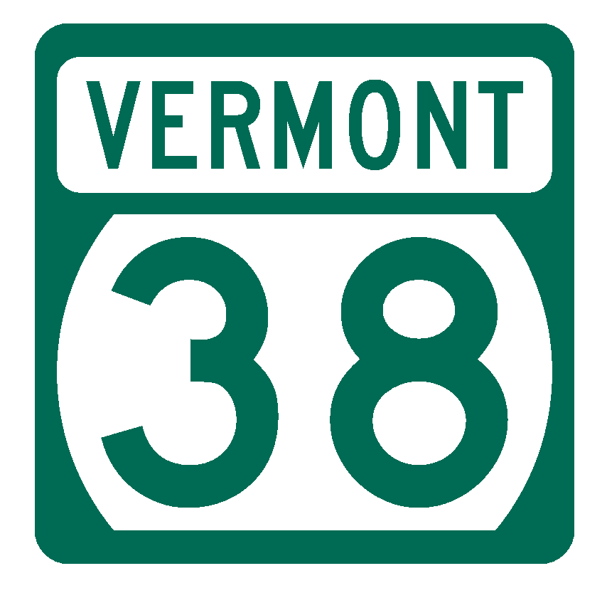 Vermont Route 38 Sticker Decal R1065 Highway Sign Road Sign - Winter Park Products