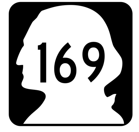 Washington State Route 169 Sticker R2846 Highway Sign Road Sign