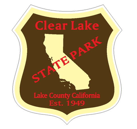 Clear Lake State Park Sticker R6649 California