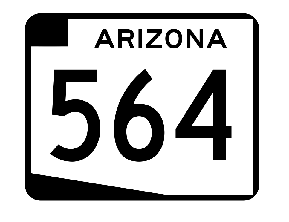 Arizona State Route 564 Sticker R2769 Highway Sign Road Sign