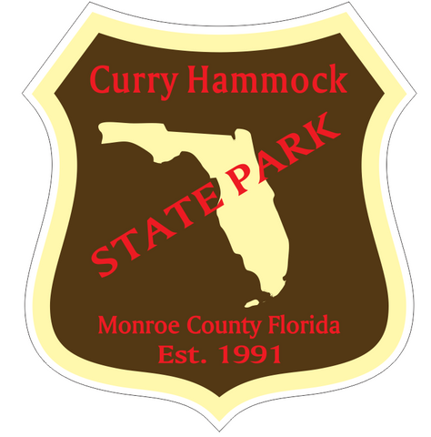 Curry Hammock Florida State Park Sticker R6707