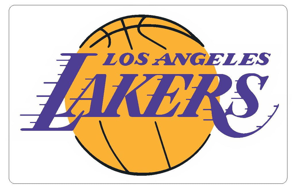 LA Lakers Los Angeles Lakers Sticker S93 Basketball