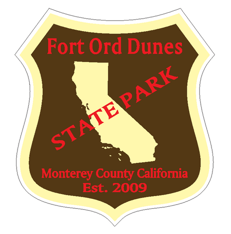 Fort Ord Dunes State Park Sticker R6657 California