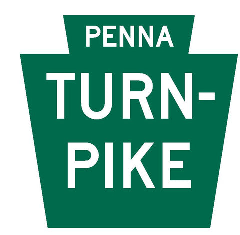 Pennsylvania Turnpike Sticker R3689 Highway Sign Road Sign