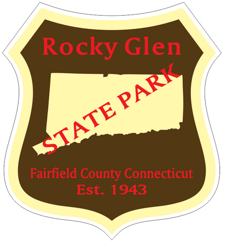 Rocky Glen Connecticut State Park Sticker R6931