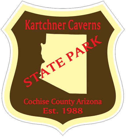 Kartchner Caverns Arizona State Park Sticker R6965