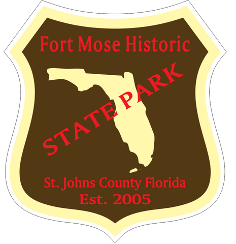Fort Mose Historic Florida State Park Sticker R6728
