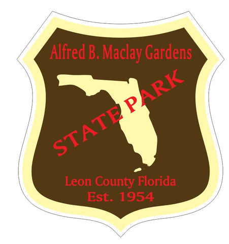 Alfred B Maclay Gardens State Park Sticker R3335 Florida