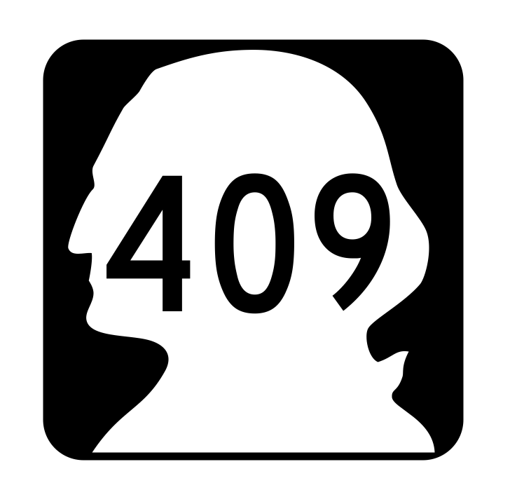 Washington State Route 409 Sticker R2911 Highway Sign Road Sign