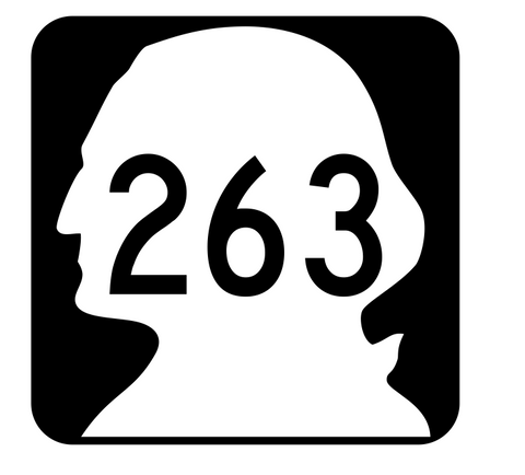 Washington State Route 263 Sticker R2880 Highway Sign Road Sign