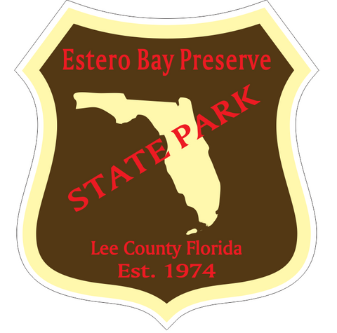 Estero Bay Preserve Florida State Park Sticker R6720