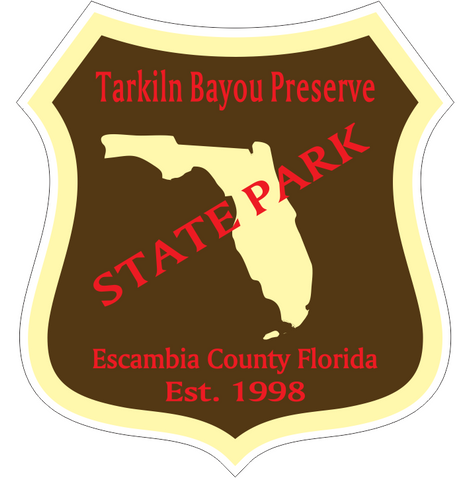 Tarkiln Bayou Preserve Florida State Park Sticker R6796